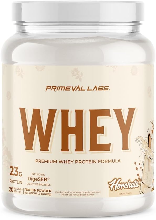 Primeval Labs Pure Whey Protein Concentrate (en anglais seulement) Croissance musculaire et récupération (en anglais seulement)