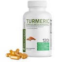 Bronson Curcumin curcumin curcumin avec BioPerine - Support d'articulation haute puissance avec 95% Curcuminoïdes standardisés - Capsules non OGM avec poivre noir - 120 Compte