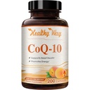 Coenzyme Q10 200mg CoQ10 Supplément -Une fois par jour CoQ10 200mg Capsules en poudre pour la santé cardiaque, l'antioxydant et le soutien énergétique - Non-OGM, Absorption rapide Ubiquinone Q10 Coenzyme (Single)