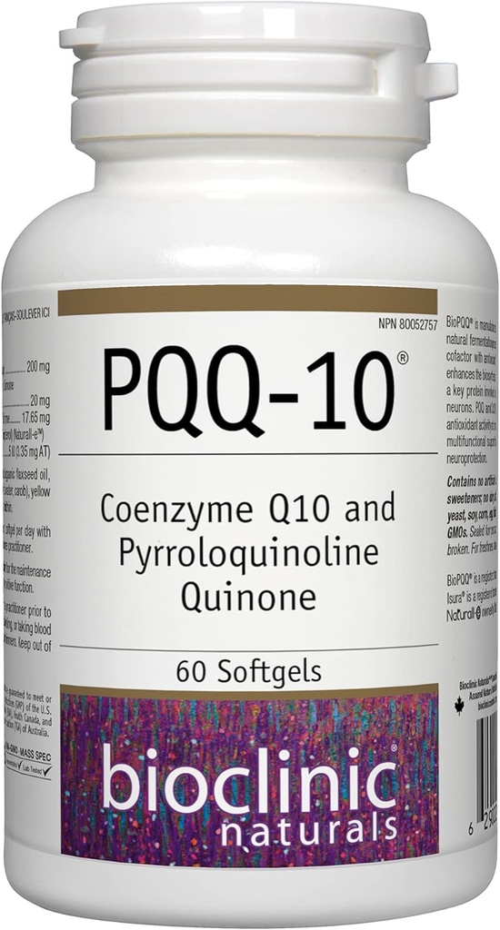 Bioclinique Naturals - CerebroVital PQQ-10 60 softgels