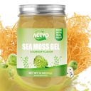 ACEYO (12 OZ) Irish Sea Moss Gel Organic Raw Vegan Soursop Flavor 102 Vitamins and Minerals Wild Harvested Non-GMO Immune & Digestion Support
