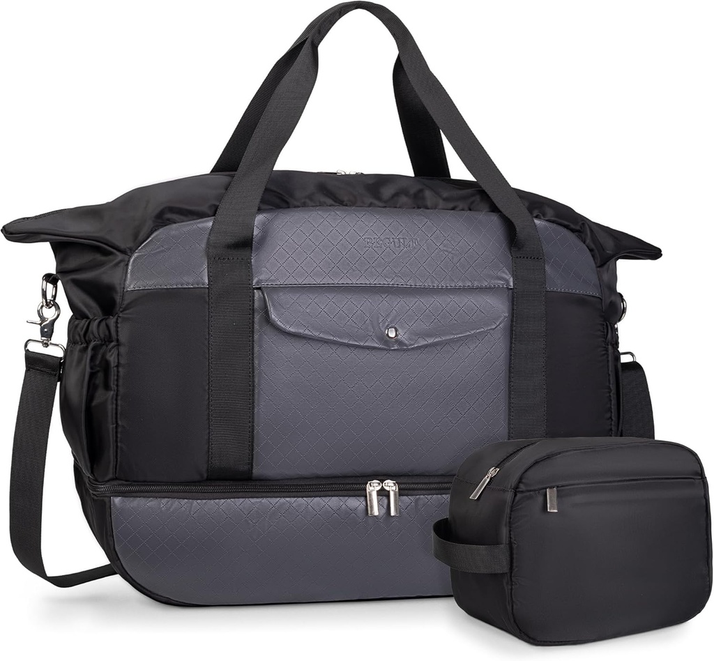 Sacs de semaine pour les femmes Voyage sacs de voyage, la nuit porter sur les sacs à volants