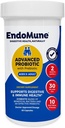 Endomune Adult Advanced Multi-Strain Probiotique Supplément avec Prébiotique - 10 souches, 30 milliards CFU - Physician Formulé (60-Count)