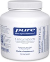Encapsulations pures CurcumaSorb 180's - Meriva Curcumin Phytosome - Soutient la santé articulaire* - Sans gluten et sans OGM - 180 capsules