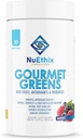 NuEthix Formules Verts Gourmets Buvez Poudre Complément diététique avec Fruits et légumes Superfoods et Probiotiques, Berry, 30 portions