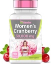 Pilules de canneberge pour les femmes: 30 000 mg - 90 Capsules.