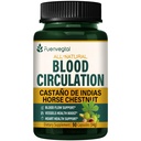 Capsules de circulation sanguine de châtaigne de cheval, Castaño de Indias y Diosmina para la Circulacion, Supplément d'oxyde nitrique pour un flux sanguin sain, Pression artérielle. 90 Nombres