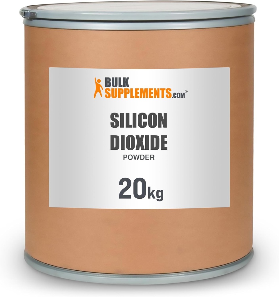 BulkSupplements.com Poudre de dioxyde de silicium (20 kilogrammes) (paquet de 1)