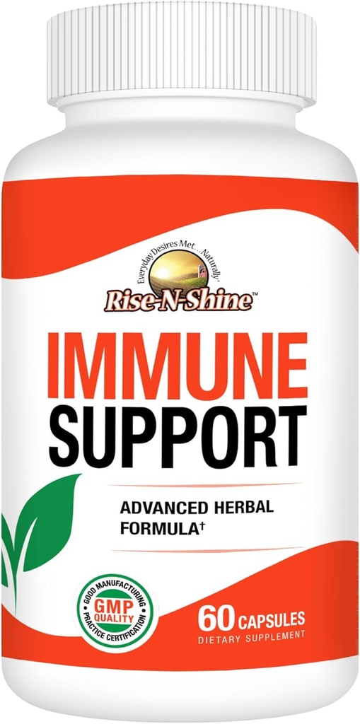 Rise-N-Shine Immuni Support Supplément 60 Compte