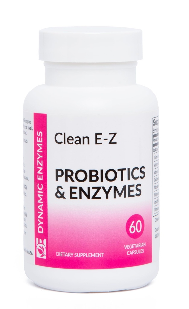 Nettoyer E-Z Candida - Microflora Gut Balance, Candida Cleanse, Digestion des murs de cellules de levure, probiotiques et enzymes digestives, Gut Flora Health