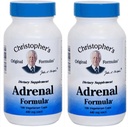 Formules originales de Christopher Formule adrénale pour support de stress - Suppléments de support adrénal - Natural Cortisol Manager - Pack de 2