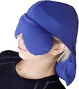 Bouchon de soulagement des maux de tête et de la migraine de pression et de migraine - Chapeau de glace à base de plantes pénétrant profondément pour soulager la douleur des sinus chauds ou froids