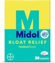 Midol Bloat Relief, Caplets avec Pamabrom, 30 comtes
