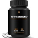 HUMANX Turkestérone+ 800mg - Etats-Unis Troisième partie testée (similaire à Ecdystérone) pour le développement musculaire et la performance athlétique dynamique - Anabolisant naturel - Non OGM, Vegan - Turkestérone Supplément