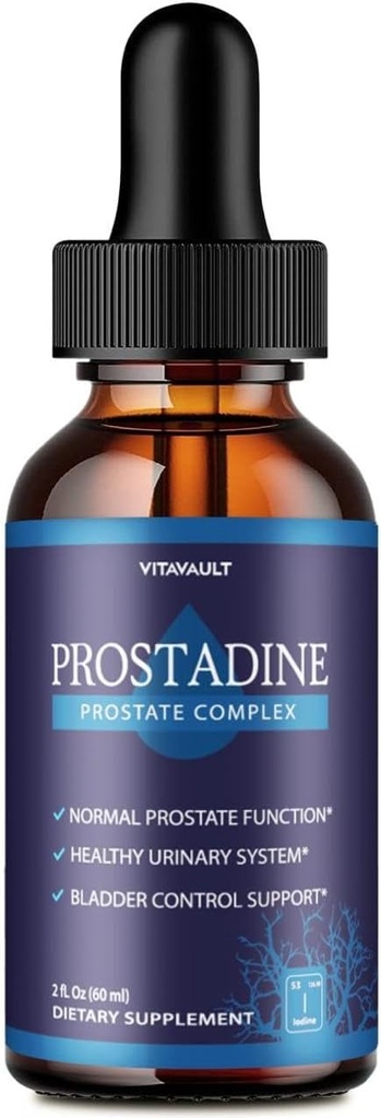 Prostadine, Potent Prostate support gouttes liquides, Prostadine hautement notée pour le bien-être général de la prostate, forme goutteuse facile à utiliser (1 paquet)