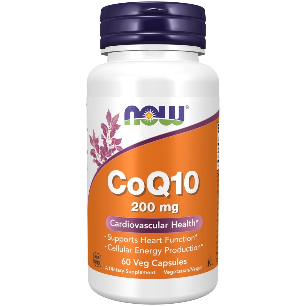 CoQ10 200mg 60 VegiCaps (paquet de 2)