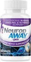 NeuropAWAY Nerve Support PM, avec l'acide lipoïque R-alpha pour aider à fournir un soulagement de la nerve en aussi peu que 5 jours, acétyl-L-Carnitine, Theanine, Mélatonine et méthylcobalamine, 60 capsules