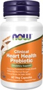 MAINTENANT Aliments Clinical Heart Health Probiotique - 60 gélules