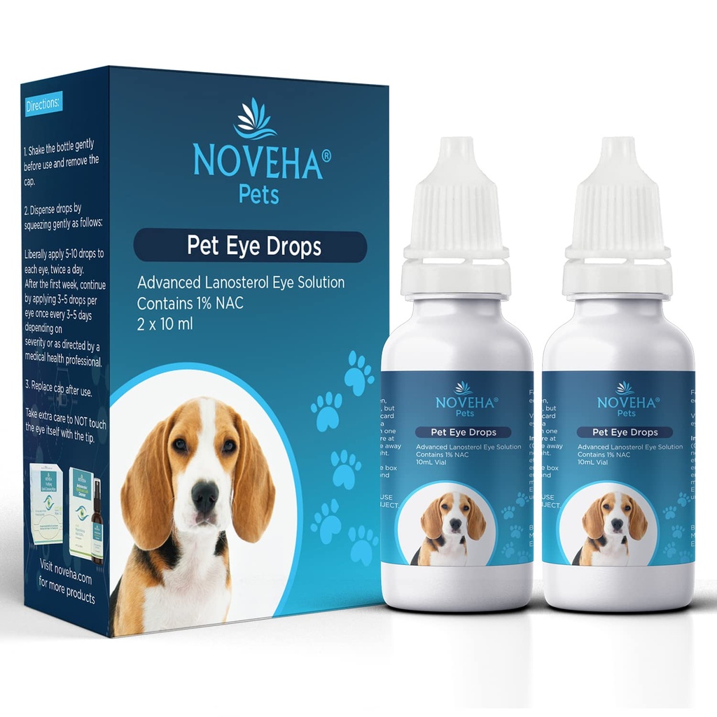 NOVÉHA Solution avancée de lanostérol + NAC (2 x 10 mL)