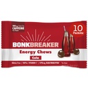 Bonk Breaker Energy Chews, ingrédients sans lait, sans gluten pour fournir une énergie et un focus rapides, 1 boîte de 10 paquets, Cola
