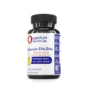 Quantum Nutrition Labs EPA DHA Huile de poisson Softgels - Omega 3 Huile de poisson, Omega 3 Supplément, EPA DHA, Omega 3 Suppléments acides gras pour les femmes et les hommes, naturel - 90 Capsules Softgel