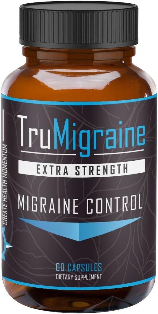 TruMigraine Relief & Prevention.Tous les suppléments naturels de migraine pour le soulagement des maux de tête.