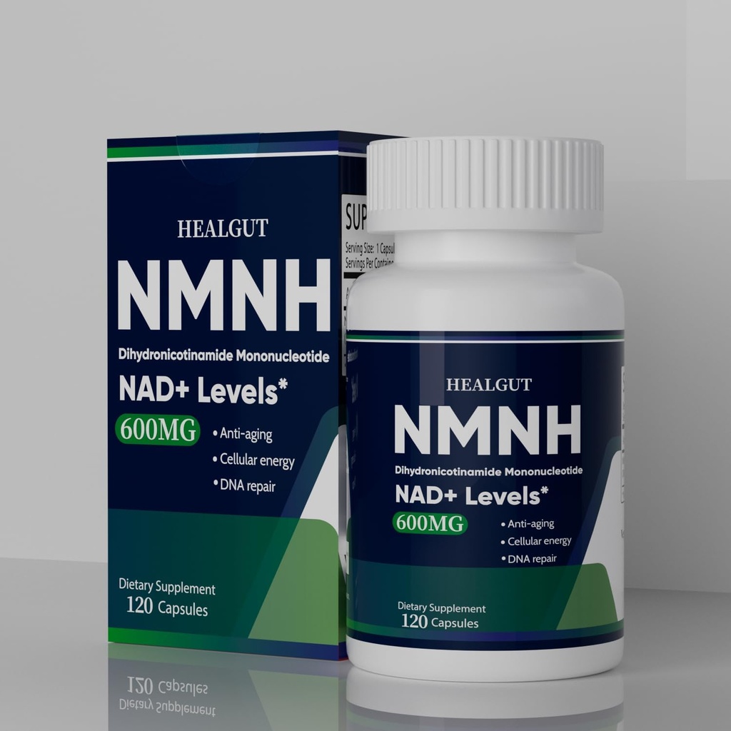 Supplément NMNH pour la percée anti-âge - Boost NAD+ Niveaux plus efficaces que NMNH Liposome 120 Capsules