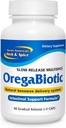North American Herb & Spice OregaBiotique - 60 capsules - Système immunitaire et soutien digestif - Santé des cheveux, de la peau et des ongles - Huile de graines noires, huile de cumin, huile d'origan, huile de sage - Non-OGM - 30 portions totales