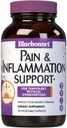 Bluebonnet Nutrition Pain & Inflammation Support, pour surexposition physique temporaire*, non OGM, végétalien, kasher certifié, sans gluten, sans soja, sans lait, 30 capsules végétales, 30 portions
