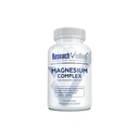 Recherche Complexe Magnésium Vérifié - Soutien Cerveau, Muscle et Nerve - Magnésium Bisglycinate, Malate, Citrate et Oxyde - Biopérine - Vegan - 60 Capsules - Pack de 1