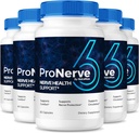 NutraRize (5 Pack) ProNerve6 Neuropathie, ProNerve 6 Supplément de soutien Nerve, Pro Nerve 6 Capsules, ProNerve6 Pastillas Reviews (300 Capsules)