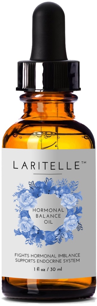 Laritelle Organic Hormonal Balance & Thyroid Support Treatment 1 oz | Fights Hormonal Imbalance, Supports Endocrine System| Normalizes Hormonal Imbalances of The Thyroid | Rejuvenating, Age Defying