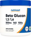 Nutricost Beta Glucan Powder 100 Grams - 1,3/1,6 - Non GMO