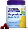 Natrol Kids Magnésium Citrate Gummies, Calme doucement et Relax Petits Esprits et Corps, Plus Soutenir la relaxation et la fonction musculaire saine, 30 Gummies Razzilicious, Jusqu'à 30 jours d'approvisionnement