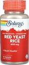 SOLARAY Red Yeast Rice - 600 MG (45 Capsules)