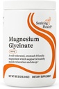 Recherche Santé Magnésium Glycinat poudre, 200 mg par portion, Biodisponible Bisglycinate Chélalate, Soutien Sommeil et Relaxation, Énergie Naturelle, Végétarien (75 portions)