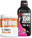PROSUPPS Thermo Fat Burning Thermo Genetic Powder Molten Mango et 1500 L-Carnitine Berry - Gestion du poids et préentraînement - Énergie, humeur, contrôle de l'appétit