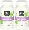 365 par le marché des aliments entiers Fenugreek, 60 CT (paquet de 2)