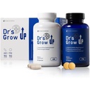 SCIENCE DE L'OBJECTIF - Le Dr Grandit AM & PM - Soutien nutritionnel quotidien Premium pour les enfants et les adolescents, la santé des os et des articulations et le soutien immunitaire, formule du matin et de la nuit - 90 capsules et 90 comprimés