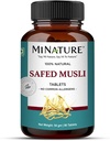Comprimés Musli protégés par la nature pure et naturelle d'herbes libres de produits chimiques et conservateurs d'origine végétale sans gluten d'origine végétale d'alimentation de 45 jours 1000mg