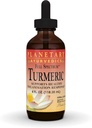 Planetary Herbals Turmeric Full Spectrum Liquid by Planetary Ayurvedics, Support for Antioxydant and Healthy Inflammation Response, 4 Onces