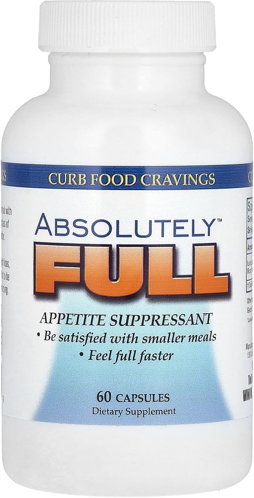 Nutrition absolue, Curb Food Cragings, Absolument plein, 60 capsules