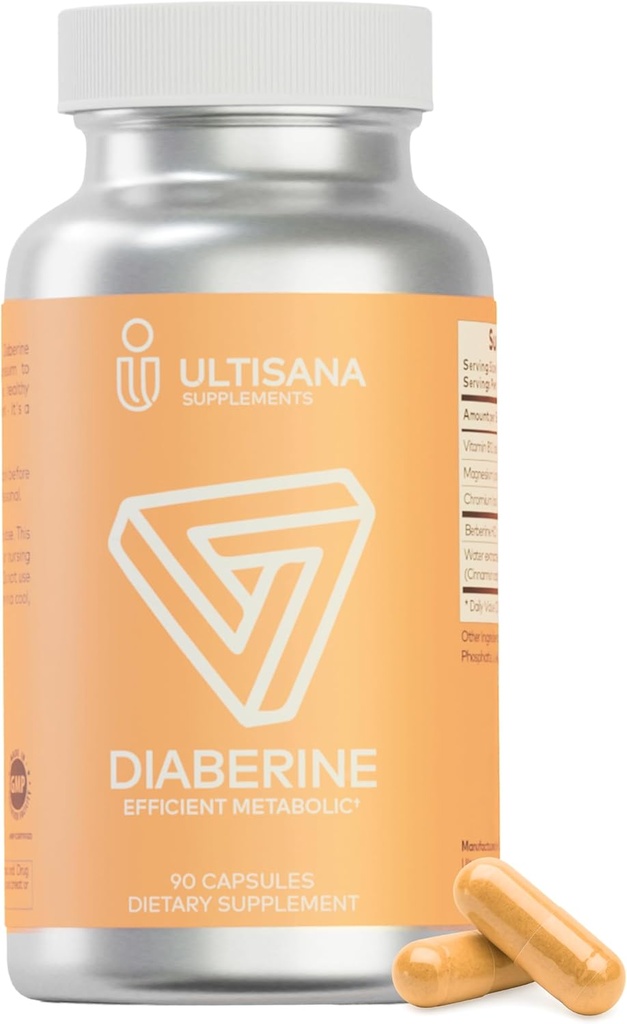 Diabérine Berberine HCL Supplement (en anglais seulement) soutient la santé cardiaque, l'énergie boost, le métabolisme et les fonctions immunitaires.