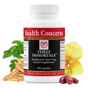 Préoccupations de santé Trois Immortels - Supplément de soutien à la ménopause - Un soulagement puissant pour les éclairs chauds, l'équilibre hormonal et les sueurs nocturnes - Dong Quai, Epimedium, Morinda, Rehmannia & Lycium - 90 Capsules