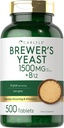 Carlyle Brewers Levure Comprimés avec vitamine B12.500mg.500 Count.