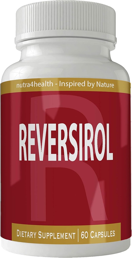 Supplément Reversirol - 20 herbes et pilules multivitamines avec acide lipoïque alpha et cannelle, 60 capsules