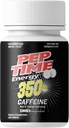 Comprimés, Pilules de caféine de vitamine B6 et B12, 350 mg de caféine par portion, performance physique et supplément focal, 250 Compte