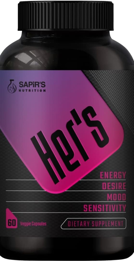 Femelle Libido Booster pour les femmes - Augmentez la passion, le désir et l'excitation - Soulagez le stress, réduisez la sécheresse et augmentez la sensibilité, son supplément d'énergie à l'algue Hornygoatweed pour les femmes dans l'amande Enhancer