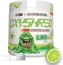 EHP LABS Ghostbusters OxyShred Thermogen Pre Workout Powder & Shredding Complement - Powder préworkout prouvé cliniquement avec acétyl L Carnitine, Boissons pour stimuler l'énergie - Lime mince, 60 portions