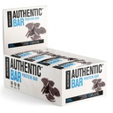 Bar authentique Cookie Crumble Protein Bars - Taste repas substitut Bars d'énergie w/ 15g Whey Protein Isolate, Sucres naturels du miel pur, Fondation de beurre d'arachide de gras sain - 12 Pack